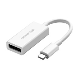 Перехідник USB-C to DisplayPort Adapter MM130 white Ugreen (40372) фото 1