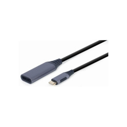 Перехідник USB-C to DisplayPort, 4К 60Hz Cablexpert (A-USB3C-DPF-01) фото 1