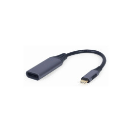 Перехідник USB-C to DisplayPort, 4К 60Hz Cablexpert (A-USB3C-DPF-01) фото 2