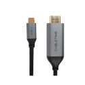 Перехідник USB-C на HDMI, 4K, Ultra HD, V2.0 1.8m PowerPlant (CA913350)