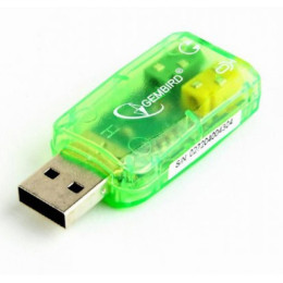 Переходник USB2.0-Audio Gembird (SC-USB-01) фото 2