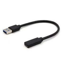 Перехідник USB3.0 Type-C (USB-вилка/C-розетка) Cablexpert (A-USB3-AMCF-01) фото 1