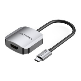 Переходник USB3.1 Type-C to HDMI (F) 4K 30HZ 0.15m Vention (TDEHB) фото 1