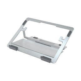Підставка для ноутбука CoolerMaster 15\&quot; ErgoStand Air Aluminum Alloy Silver (MNX-SSEW-NNNNN-R1) фото 1