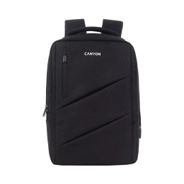 Рюкзак для ноутбука Canyon 15.6\ BPE-5 Urban, USB, 12-18L, Black (CNS-BPE5B1) фото 1