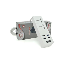 Сетевой фильтр питания Voltronic TВ-Т07, 2роз, 4*USB White (ТВ-Т07-White) фото 2