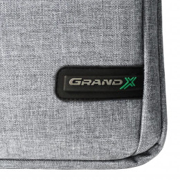 Сумка для ноутбука Grand-X 14'' SB-148 soft pocket Grey (SB-148G) фото 2