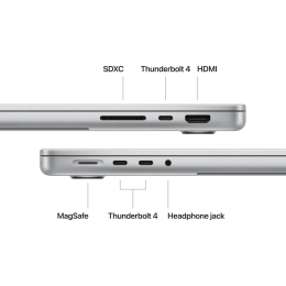 Ноутбук Apple MacBook Pro 14 A2992 M3 Max Silver (MRX83UA/A) фото 2