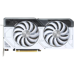 Видеокарта ASUS GeForce RTX4070 SUPER 12Gb DUAL OC WHITE (DUAL-RTX4070S-O12G-WHITE) фото 1