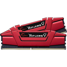 Модуль памяти для компьютера DDR4 16GB (2x8GB) 2666 MHz Ripjaws V Red G.Skill (F4-2666C19D-16GVR) фото 2