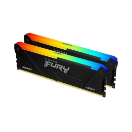 Модуль памяти для компьютера DDR4 16GB (2x8GB) 3200 MHz Beast RGB Kingston Fury (ex.HyperX) (KF432C1 фото 2