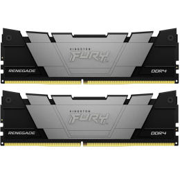 Модуль памяти для компьютера DDR4 16GB (2x8GB) 3200 MHz Fury Renegade Black Kingston Fury (ex.HyperX фото 1