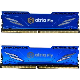 Модуль памяти для компьютера DDR4 32GB (2x16GB) 3600 MHz Fly Blue ATRIA (UAT43600CL18BLK2/32) фото 1