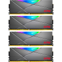 Модуль памяти для компьютера DDR4 64GB (4x16GB) 3600 MHz XPG Spectrix D50 RGB Tungsten ADATA (AX4U36