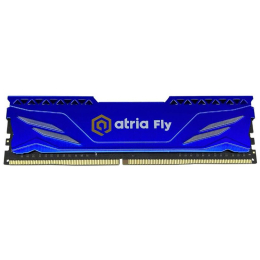 Модуль памяти для компьютера DDR4 8GB 3200 MHz Fly Blue ATRIA (UAT43200CL18BL/8) фото 1