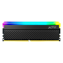 Модуль памяти для компьютера DDR4 8GB 3600 MHz XPG Spectrix D45G RGB Black ADATA (AX4U36008G18I-CBKD фото 1