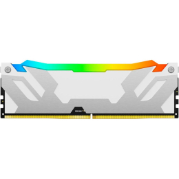Модуль памяти для компьютера DDR5 16GB 6400 MHz Renegade White/Silver Kingston Fury (ex.HyperX) (KF5 фото 2