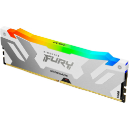 Модуль памяти для компьютера DDR5 16GB 6800 MHz Renegade RGB White/Silver Kingston Fury (ex.HyperX) фото 2