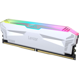 Модуль памяти для компьютера DDR5 32GB (2x(16GB) 6400 MHz Ares RGB White Lexar (LD5EU016G-R6400GDWA) фото 2