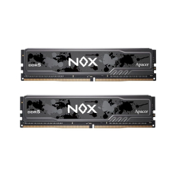 Модуль памяти для компьютера DDR5 32GB (2x16GB) 5200 MHz NOX Apacer (AH5U32G52C522MBAA-2) фото 1