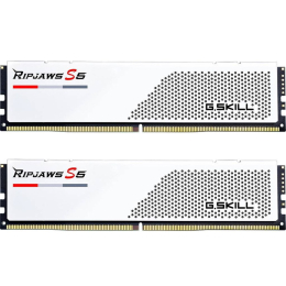 Модуль памяти для компьютера DDR5 32GB (2x16GB) 5600 MHz Ripjaws S5 Matte White G.Skill (F5-5600J303 фото 1