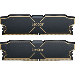 Модуль памяти для компьютера DDR5 32GB (2x16GB) 6000 MHz Thor Black Lexar (LD5U16G60C32LG-RGD) фото 1