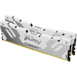 Модуль пам'яті для комп'ютера DDR5 32GB (2x16GB) 6800 MHz Renegade White/Silver Kingston Fury (ex.Hyp фото 2