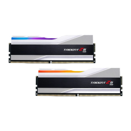 Модуль памяти для компьютера DDR5 32GB (2x16GB) 7200 MHz Trident Z5 RGB Silver G.Skill (F5-7200J3445 фото 1