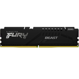 Модуль памяти для компьютера DDR5 32GB 5200 MHz Fury Beast Black Kingston Fury (ex.HyperX) (KF552C40 фото 1