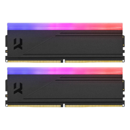 Модуль памяти для компьютера DDR5 64GB (2x32GB) 5600 MHz IRDM RGB Black Goodram (IRG-56D5L30/64GDC) фото 1