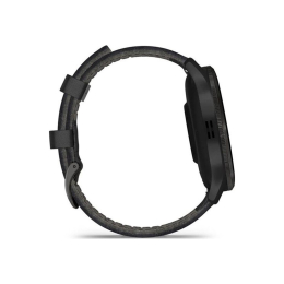 Смарт-часы Garmin Venu 3, Black + Slate, Leather, GPS (010-02784-52) фото 2