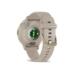 Смарт-часы Garmin Venu 3S, French Gray + Soft Gold, GPS (010-02785-02) фото 2