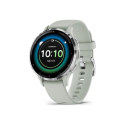 Смарт-часы Garmin Venu 3S, Sage Gray + Passivated, GPS (010-02785-01)