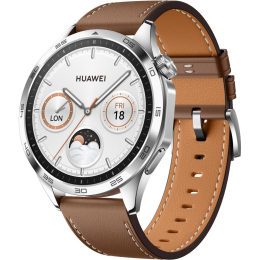 Смарт-часы Huawei WATCH GT 4 46mm Classic Brown Leather (55020BGW) фото 1