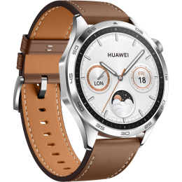 Смарт-часы Huawei WATCH GT 4 46mm Classic Brown Leather (55020BGW) фото 2