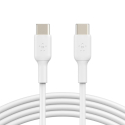 Дата кабель USB-С - USB-С, PVC, 1m, white Belkin (CAB003BT1MWH)