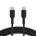 Дата кабель USB-С - USB-С, PVC, 2m, black Belkin (CAB003BT2MBK)