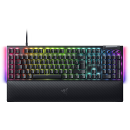 Клавиатура Razer BlackWidow V4 Yellow Switch USB RU Black (RZ03-04692500-R3R1) фото 1