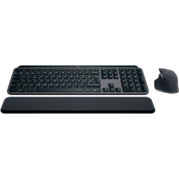 Комплект Logitech MX Keys S Plus Palmrest Wireless UA Graphite (920-011614) фото 1