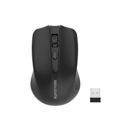 Мышка Promate Clix-8 Wireless Black (clix-8.black) фото 1