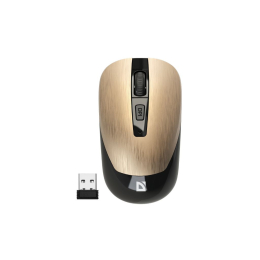 Мишка Defender Wave MM-995 Silent Wireless Gold (52994) фото 1