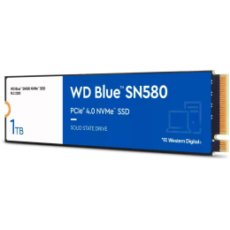 Накопичувач SSD M.2 2280 1TB SN580 Blue WD (WDS100T3B0E) фото 1