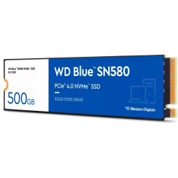 Накопичувач SSD M.2 2280 500GB SN580 Blue WD (WDS500G3B0E) фото 1