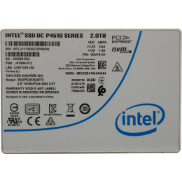 Накопитель SSD U.2 2.5 2TB DC P4510 INTEL (SSDPE2KX020T801) фото 1