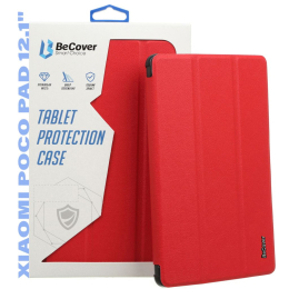 Чехол для планшета BeCover Smart Case Xiaomi Poco Pad 12.1 Red (711564) фото 1