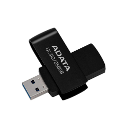 USB флеш накопитель ADATA 256GB UC310 Black USB 3.0 (UC310-256G-RBK) фото 1