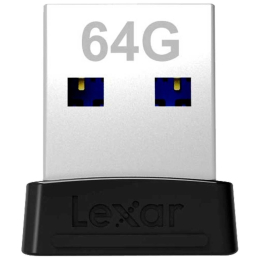 USB флеш накопитель Lexar 64GB S47 USB 3.1 (LJDS47-64GABBK) фото 1