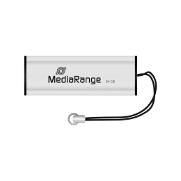 USB флеш накопитель Mediarange 64GB Black/Silver USB 3.0 (MR917) фото 1