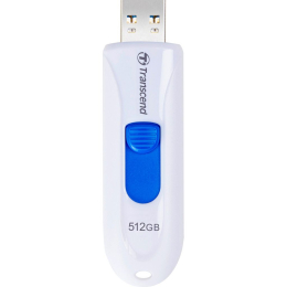 USB флеш накопитель Transcend 512GB JetFlash 790 White USB 3.1 (TS512GJF790W) фото 1