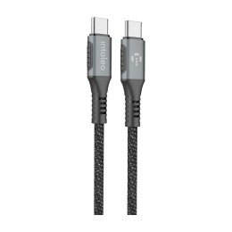 Дата кабель USB-C to USB-C 2.0m CBGPD100WTT2 100W Intaleo (1283126559570) фото 1